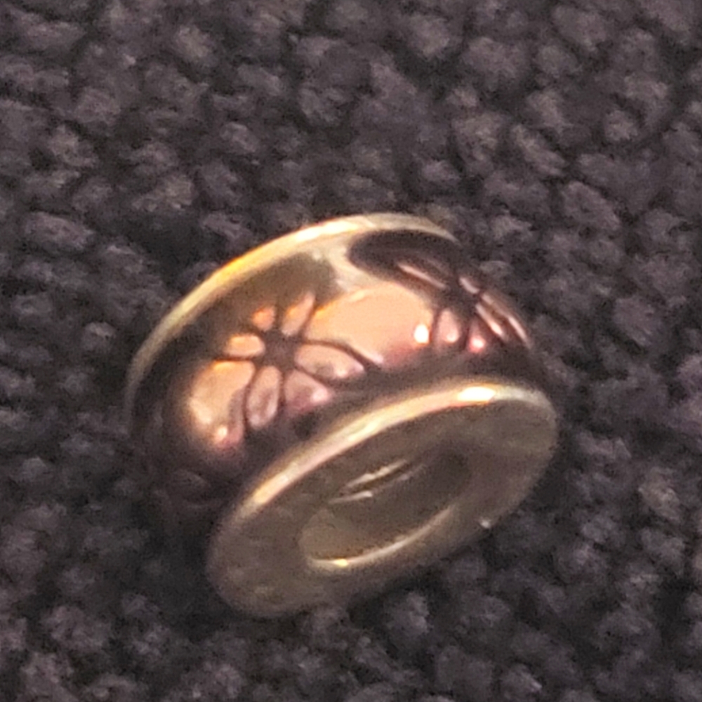 Purple pandora bead
